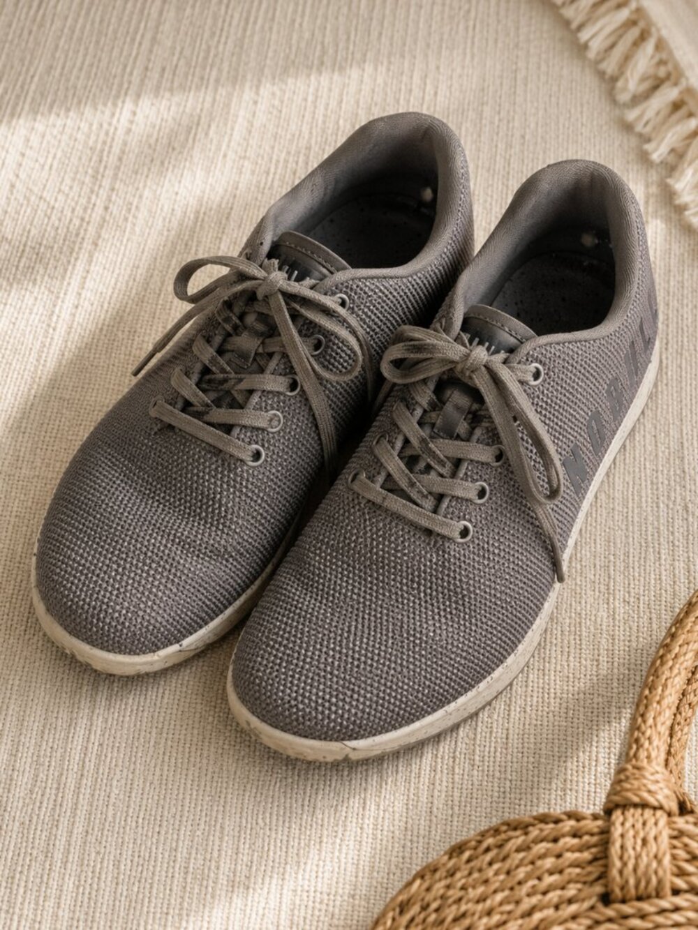 NOBULL Trainer Gray Cross Training Shoes Women's 8 Men's 6.5 Athletic Sneakers